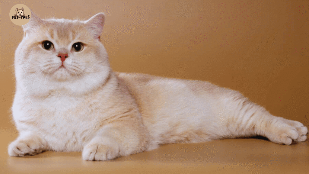 Owner brushing British Shorthair’s plush coat